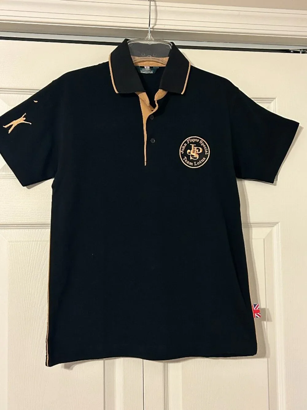 Classic Team Lotus Sz XS John Player Special Racing Polo Shirt Top